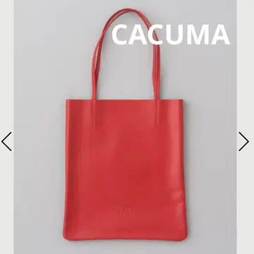 [ 새상품 ] CACUMA 가죽 토트백 호보니치 빨간색