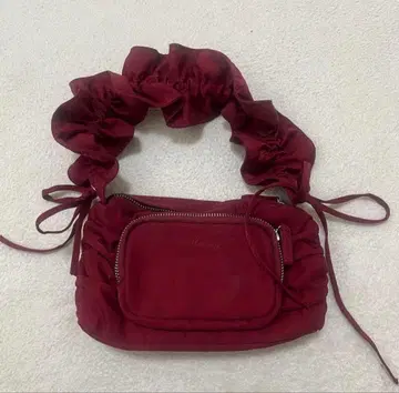 MOUSSY 핸드백 빨간색 와인 레드 크리스마스