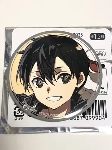 라이트 노벨전 캔뱃지 키리토