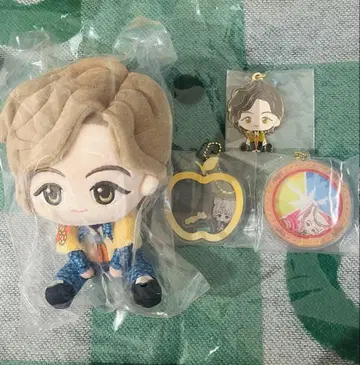 미세스 제일복권 후지사와 료카 봉제 인형 키링 LAWSON