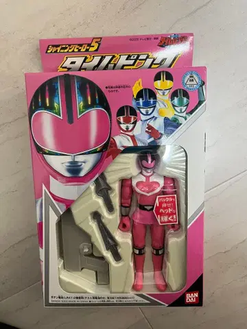 특촬물 샤이닝 히어로 5 타임 핑크 타임 레인저 피규어
