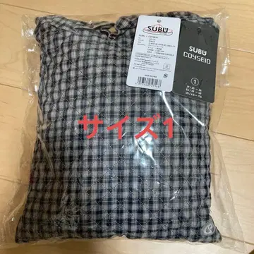 새상품 SUBU COYSEIO 체크 사이즈 1