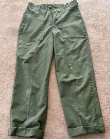 80s US ARMY 베이커 팬츠 미군 페인터 팬츠 빈티지