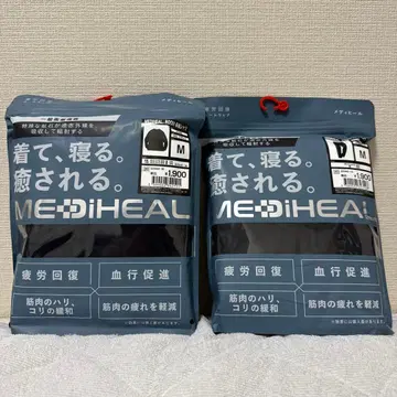 워크맨 메디힐 상하의 세트 남성용 블랙 M 사이즈