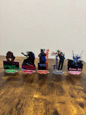 MAN WITH A MISSION 아크릴 스탠드 5종 세트