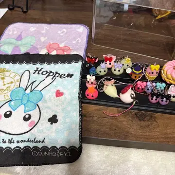 뽀뻬짱 산보석 스트랩 미니 타월