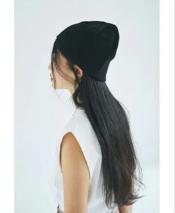 [ marjour ] MONOTONE KNIT BEANIE