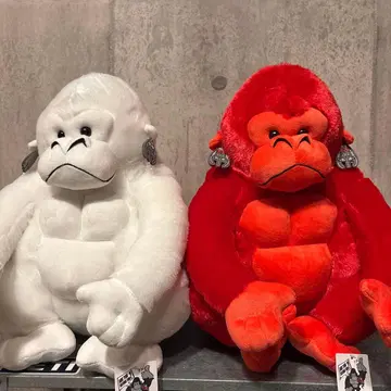 요네고리 YONEGORI 봉제 인형 홍백 세트