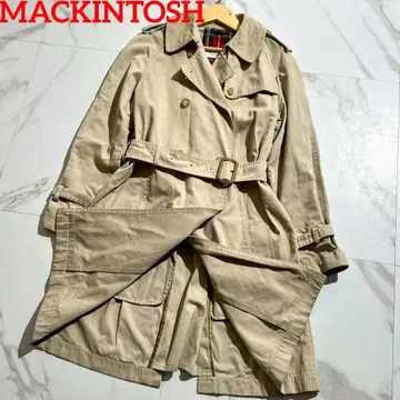 특가 MACKINTOSH 트렌치코트 카키계 사이즈 34 XS 상당