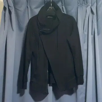 변형 라이더 자켓 46 사이즈 더블 지퍼 후디