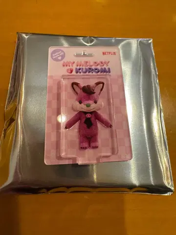 My MELODY&KUROMI 블리스터풍 아크릴 키체인 사사게2