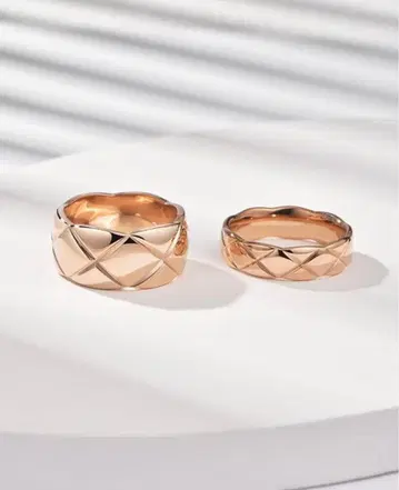 KIKIYA 퀼팅 반지 반지 13호 2세트