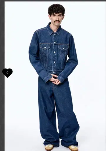 MB 배기 진 - 인디고 / 44 25aw