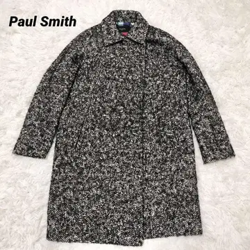 폴스미스 블랙 체스터 코트 M 울 모헤어 익명 배송