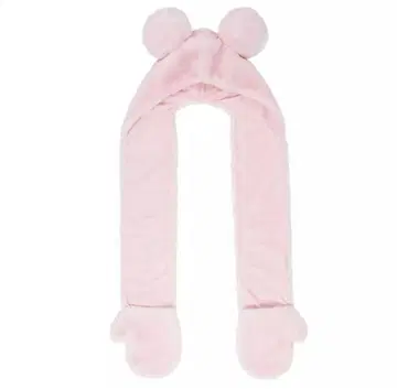 디즈니 머플러 캡 핑크