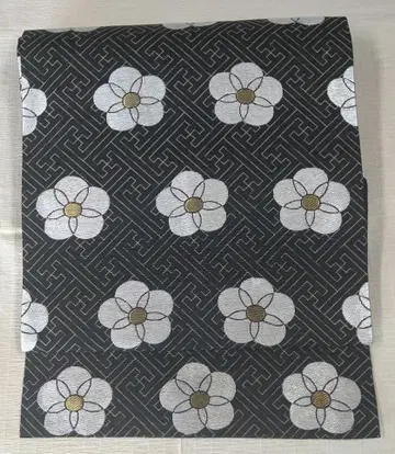 나고야 오비 류무라 조각 매향금 32cm x 353cm