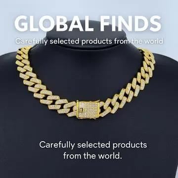 고져스 목걸이 키헤이 체인 지르코니아 반짝반짝 골드 무료배송