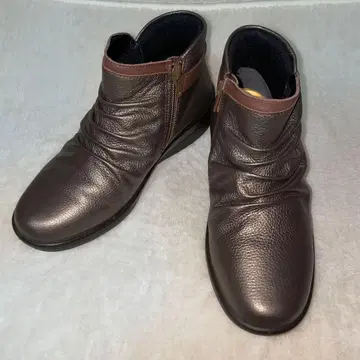 사이드 지퍼 숏부츠 ACHILLESSORBO 컴포트 미끄럼 방지 브론즈