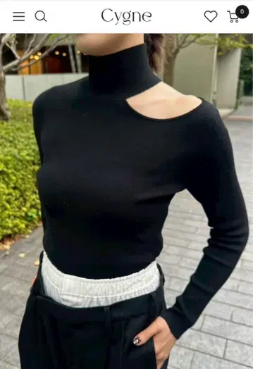 Cygne 니트 elle 택 포함 새상품