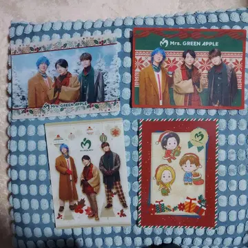 미세스 그린애플 비주얼 시트 4개 세트