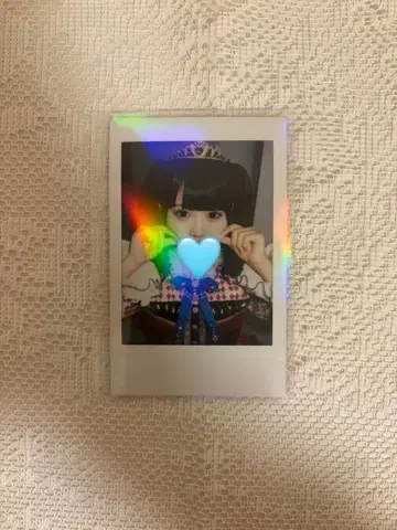 무지개 깃털 미니 카드놀이 의상 란체키