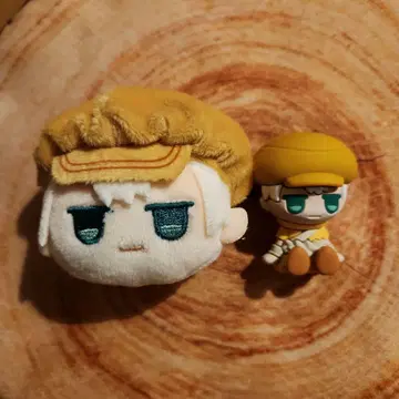 Dr.STONE 쵸코라바 페이스 봉제 인형 우쿄 2종 세트