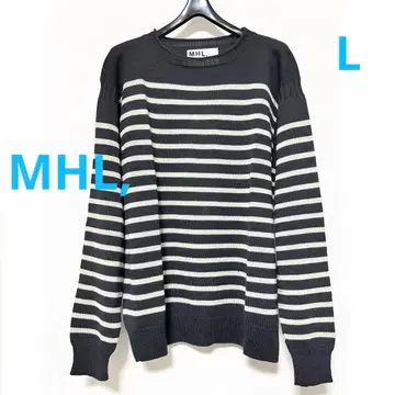 새상품급 마가렛호웰 보더 니트 스웨터 L