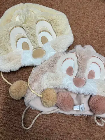 도쿄 디즈니 리조트 칩과 데일 팬캡 2개 세트