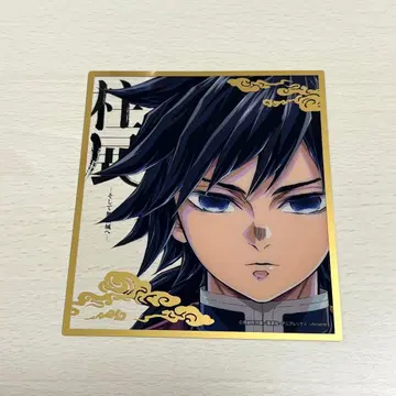 귀멸의 칼날 토미오카 기유 기둥전 클리어 색지