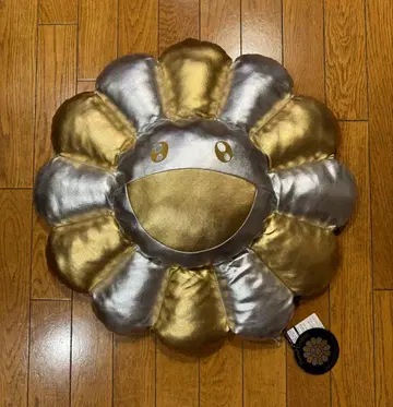 무라카미 다카시 모노노케 교토전 한정판 BIG 쿠션 금은 카이카이키키