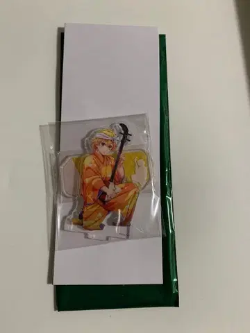 귀멸의 칼날 아와오도리 아가츠마 젠이츠 아크릴 스탠드