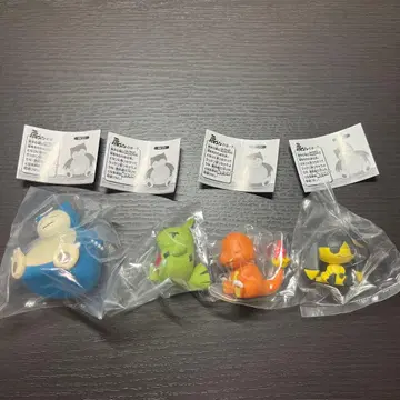 미사용 새상품 포켓몬 어깨 쿵 Fig.8 4종 컴플리트 세트
