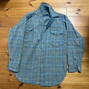 Pendleton 버진 울 플란넬 셔츠 사이즈 15 빈티지