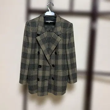 레리안 여성용 수트 9호 그린 계열 체크