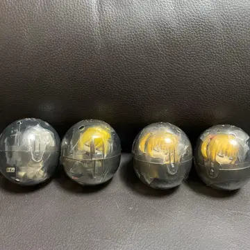 캡슐 토이 4개 세트 캐릭터 얼굴