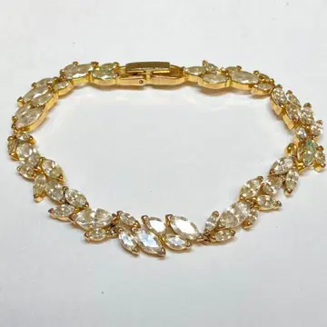 Swarovski/스와로브스키 리프형 LOUISON 팔찌