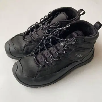 KEEN 블랙 트레킹 부츠 27cm