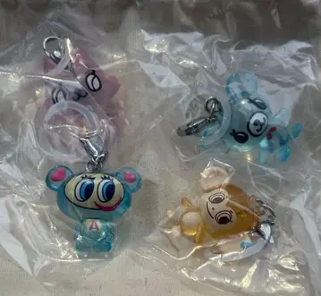 나루미야 캐릭터즈 메지루시 액세서리 4종 세트