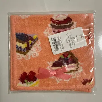 [ 단종 레어 ] 페이저 케이크 패턴 타월 손수건