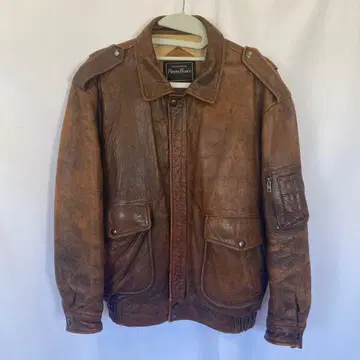 Pierre Bonee 80 s A-2 타입 플라이트 자켓