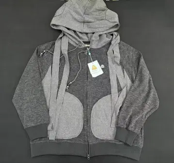 Coyseio 그레이 후드 부착 후드티