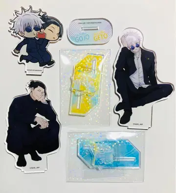 주술회전 고죠 사토루 게토 스구루 아크릴 스탠드