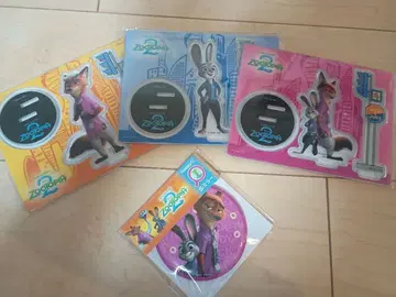 주토피아2 Happy 복권 아크릴 스탠드 캔 거울