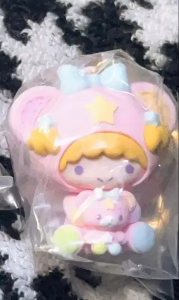 리틀트윈스타 별하늘의 엔젤 시크릿 키링 라라