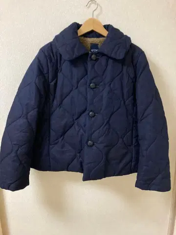 45R 45R 보아 퀼팅 코트 블루종