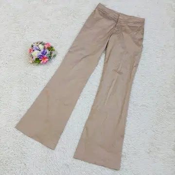 Lautreamont 플레어 팬츠 베이지 M