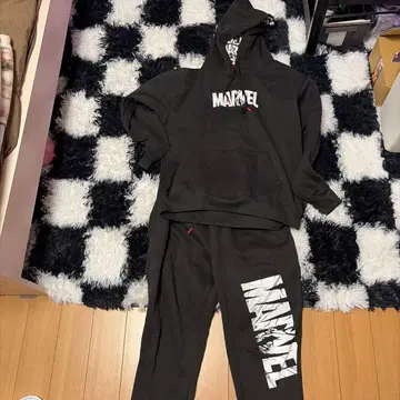 marvel 셋업 블랙