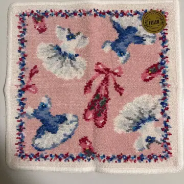 [ 단종 레어 ] FEILER 발레리나 패턴 손수건 새상품