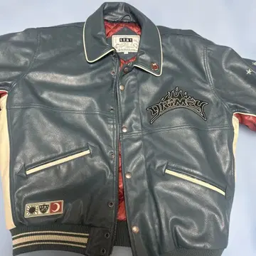 GRMY 가죽 바시티 자켓 M 사이즈