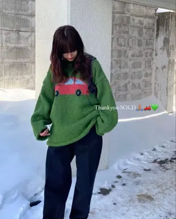 맥마흔 MacMahon 니팅 밀스 자동차 니트